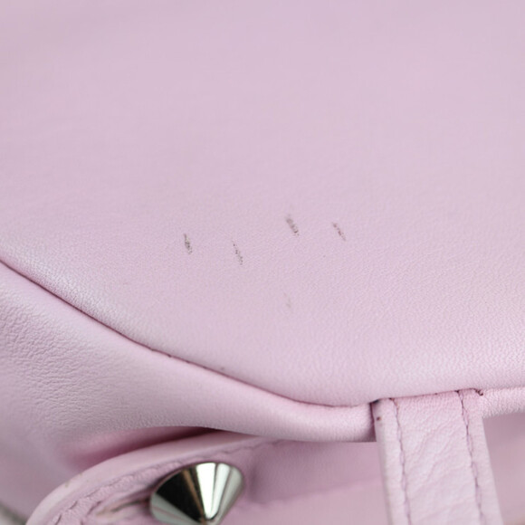 FENDI Pink Leather Backpack - Picture 8 of 9